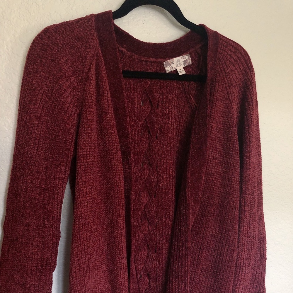 Chenille Cardigan